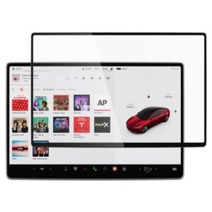 Spigen Tesla EZ Fit Anti Glare Screen Protector 1 Pack, transparency - Tesla Model 3 2024 - Image 3