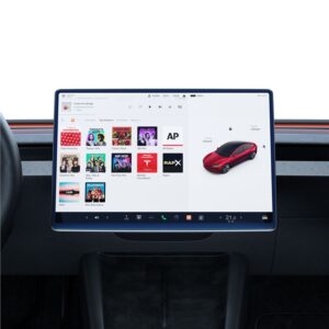 Spigen Tesla EZ Fit Anti Glare Screen Protector 1 Pack, transparency - Tesla Model 3 2024 - Image 11