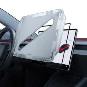 Spigen Tesla EZ Fit Anti Glare Screen Protector 1 Pack, transparency - Tesla Model 3 2024 - Image 6
