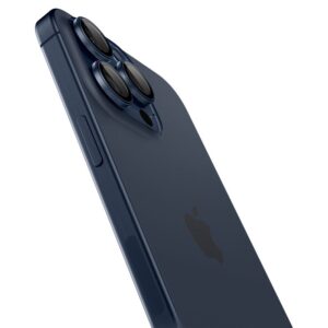 Spigen Optik.tR EZ Fit kameros apsauga skirta Apple iPhone 14 Pro / Pro Max / 15 Pro / Pro Max - Titanium Blue 2 pcs. - Image 11