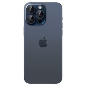 Spigen Optik.tR EZ Fit kameros apsauga skirta Apple iPhone 14 Pro / Pro Max / 15 Pro / Pro Max - Titanium Blue 2 pcs. - Image 12