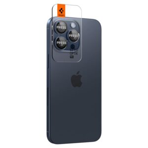 Spigen Optik.tR EZ Fit kameros apsauga skirta Apple iPhone 14 Pro / Pro Max / 15 Pro / Pro Max - Titanium Blue 2 pcs. - Image 13