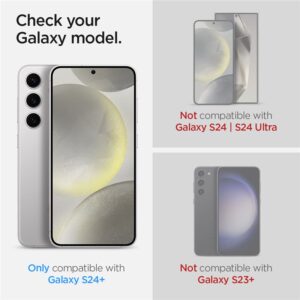 Spigen Glass tR EZ Fit Optik Pro 2 Pack, yellow - Samsung Galaxy S24+ - Image 9