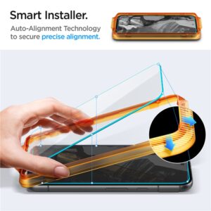 Apsauginis stiklas Google Pixel 8A Spigen ALM Glas.tr 2-pack skaidrus - Image 13