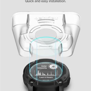 Spigen GLAS.TR EZ FIT 2-Pack - Tempered glass for Garmin Instinct 2X Solar (2 pcs) - Image 11