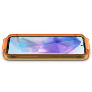 Apsauginis stiklas Samsung Galaxy A55 5G Spigen ALM Glas.tr 2-pack skaidrus - Image 11