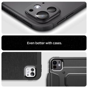 Spigen Glass tR EZ Fit Optik Metal 1 Pack, space juodos spalvos - Apple iPad Pro 13" 2024 / Apple iPad Pro 11" 2024 - Image 2