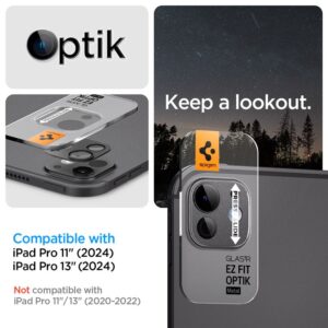 Spigen Glass tR EZ Fit Optik Metal 1 Pack, space juodos spalvos - Apple iPad Pro 13" 2024 / Apple iPad Pro 11" 2024 - Image 9