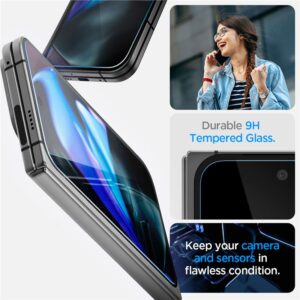 Spigen Glass tR EZ Fit (Cover 2 Pack), transparency - Google Pixel 9 Pro Fold - Image 4