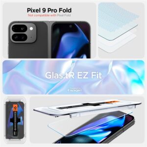 Spigen Glass tR EZ Fit (Cover 2 Pack), transparency - Google Pixel 9 Pro Fold - Image 6