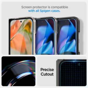 Spigen Glass tR EZ Fit (Cover 2 Pack), transparency - Google Pixel 9 Pro Fold - Image 7