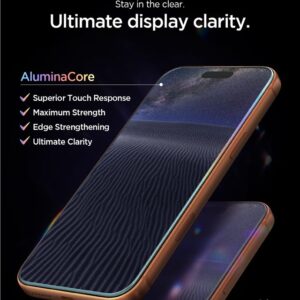 Spigen Glas.tR EZ Fit Apple iPhone 16 Pro Max / 17 Pro Max - 2 vnt. - Image 12