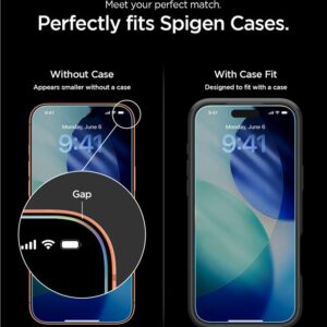 Spigen Glas.tR EZ Fit Apple iPhone 16 Pro Max / 17 Pro Max - 2 vnt. - Image 15
