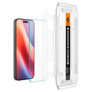 Spigen Glas.tR EZ Fit Apple iPhone 16 Pro Max / 17 Pro Max - 2 vnt. - Image 19