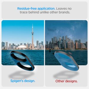 Spigen OPTIK GLAS.TR CAMERA PROTECTOR 2-PACK Apple iPhone 16 / 16 PLUS BLACK - Image 12