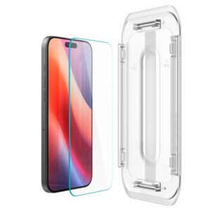 Spigen Glas.tR EZ Fit Apple iPhone 16 Pro / 17 / 17 Pro - 2 vnt. - Image 19