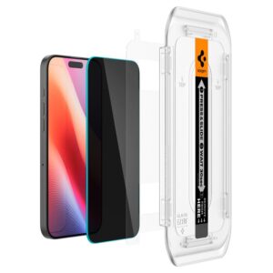 Spigen Glass tR EZ Fit HD (Privacy) 1 Pack, transparency - Apple iPhone 16 Pro - Image 2