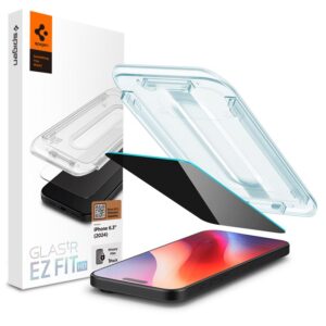 Spigen Glass tR EZ Fit HD (Privacy) 1 Pack, transparency - Apple iPhone 16 Pro