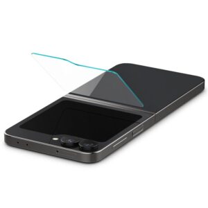 Apsauginis stiklas Samsung Galaxy Z Flip6 Spigen Glas.tr "EZ Fit" 2-Pack Clear - Image 11