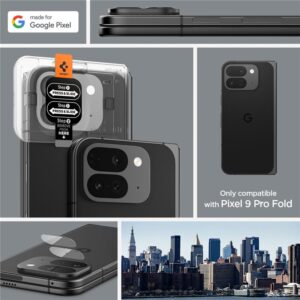 Spigen Glass tR EZ Fit Optik 2 Pack, crystal clear - Google Pixel 9 Pro Fold - Image 3