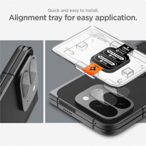 Spigen Glass tR EZ Fit Optik 2 Pack, crystal clear - Google Pixel 9 Pro Fold - Image 6