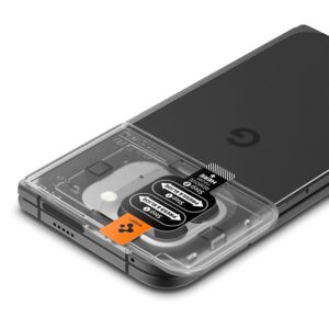 Spigen Glass tR EZ Fit Optik 2 Pack, crystal clear - Google Pixel 9 Pro Fold - Image 8