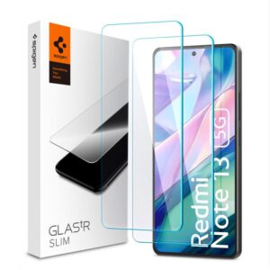 Spigen Glas.TR Slim 2-Pack - Apsauginis stiklas skirtas Xiaomi Redmi Note 13 5G (2 pieces) - Image 7