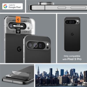 Kameros apsauga Google Pixel 9 Pro Spigen Optik. TR ”EZ FIT” kameros apsauga 2-pack Crystal Clear - Image 12