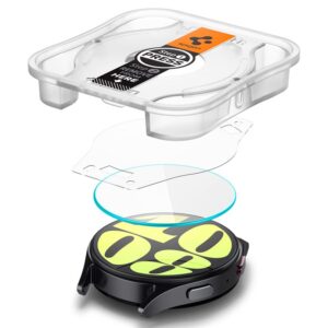 Apsauginis stiklas Samsung Galaxy Watch 7 (40mm) Spigen GLAS.TR ”EZ-FIT” 2-pack Clear - Image 6