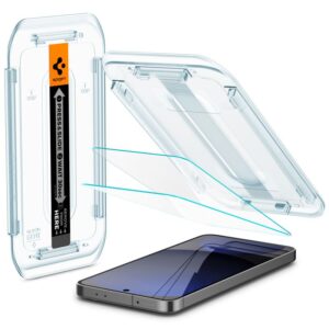 Apsauginis stiklas Samsung Galaxy S24 FE Spigen Glas.tr "EZ Fit" 2-Pack Clear - Image 10