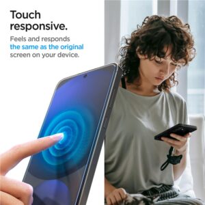 Apsauginis stiklas Samsung Galaxy S24 FE Spigen Glas.tr "EZ Fit" 2-Pack Clear - Image 14