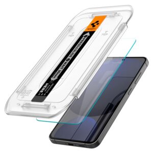 Apsauginis stiklas Samsung Galaxy S24 FE Spigen Glas.tr "EZ Fit" 2-Pack Clear - Image 16
