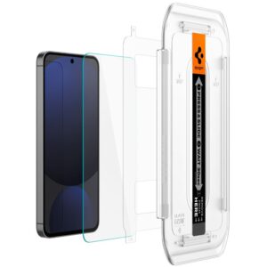 Apsauginis stiklas Samsung Galaxy S24 FE Spigen Glas.tr "EZ Fit" 2-Pack Clear - Image 18