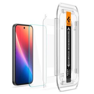 Spigen Glas.TR "Ez Fit" apsauginis stiklas 2-pack for Google Pixel 9A - Clear - Image 13