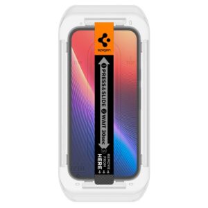 Spigen Glas.TR "Ez Fit" apsauginis stiklas 2-pack for Google Pixel 9A - Clear - Image 15