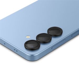 Spigen Optik Pro GLAS.TR EZ FIT 2-pack Camera Cover for Samsung Galaxy S25 - Black - Image 14