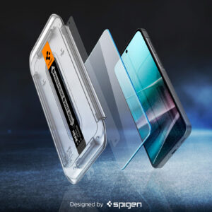 Spigen Glas.TR "Ez Fit" apsauginis stiklas 2-pack for Samsung Galaxy A36 5G - Transparent - Image 12