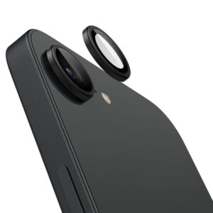 Camera cover Spigen Optik Pro Glas.TR "EZ FIT" Camera Protector 2pcs for Apple iPhone 16e black - Image 8