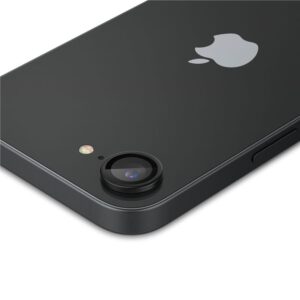 Camera cover Spigen Optik Pro Glas.TR "EZ FIT" Camera Protector 2pcs for Apple iPhone 16e black - Image 9