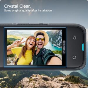 Spigen Glass tR SLIM S2P, juodos spalvos - Insta 360 X4 - Image 6