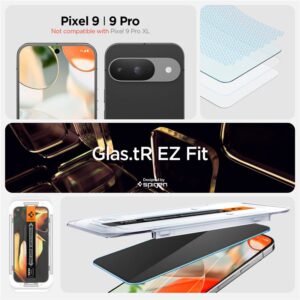 Spigen Glas.TR "Ez Fit" Privacy HD 2-pack privacy glass Google Pixel 9 / 9 Pro - Image 18