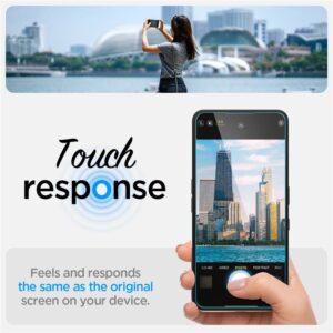 Spigen Glas.tR EZ Fit apsauginis tiklas skirtas Nothing Phone 3A / 3A Pro - skaidrus - Image 11