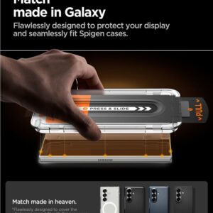 Apsauginis grūdintas stiklas Samsung Galaxy Z Fold 7 telefonui "Spigen Glas.TR EZ Fit Pro HD" - Image 16