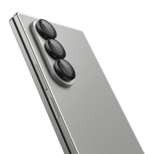 Juoda kameros apsauga Samsung Galaxy Fold 7 telefonui "Spigen Optik Pro HD GLAS.TR ”EZ FIT” 2-Pack" - Image 16