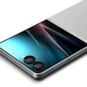 Juoda kameros apsauga Samsung Galaxy Flip 7 telefonui "Spigen Optik Pro HD GLAS.TR ”EZ FIT” 2-Pack" - Image 19