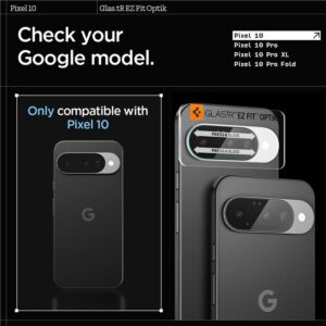 Spigen Optik Glas.tR Camera Protector 2-pack skirta Google Pixel 10 - Transparent - Image 20