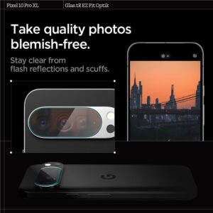 Spigen Optik Glas.tR kameros apsauga 2-pack skirtas Google Pixel 10 Pro XL - Clear - Image 14