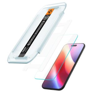Apsauginis stiklas Spigen Glas.TR EZ Fit 2-pack skirtas Apple iPhone 17 Air - skaidrus - Image 11