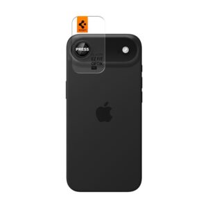 Spigen Optik Pro Glas.tR ”EZ FIT” kameros apsauga 2-pack skirtas Apple iPhone Air - Black - Image 12