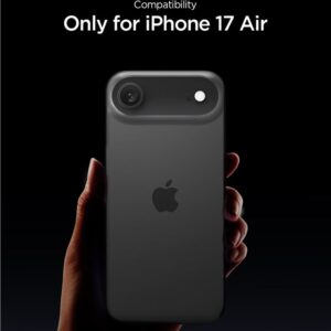 Spigen Optik Pro Glas.tR ”EZ FIT” kameros apsauga 2-pack skirtas Apple iPhone Air - Black - Image 16